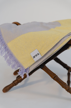 toalha 5 lilas e amarelo